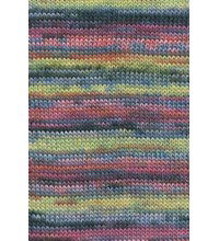 Lang Yarns Mille colori 200 G 946.0016 groen rose gemeleerd (op=op)