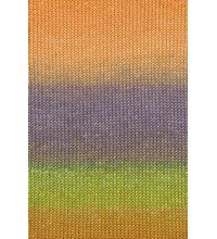 Lang Yarns Baby Cotton Color 786.0028 oranje lila groen (op=op)