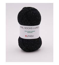 Phildar Phil Socks Lurex noir (op=op)
