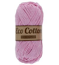 Lammy Yarns Eco Cotton 712 licht roze (op=op)