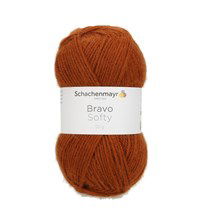 Schachenmayr Bravo Softy 8371 Oranje roest (op=op)