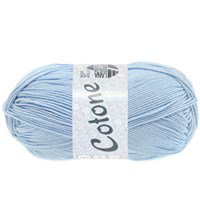 Lana Grossa Cotone 070 ijsblauw (op=op)