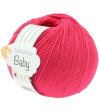 Lana Grossa Cool Wool Baby 269 rood roze (opruiming)