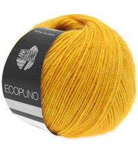 Lana Grossa Ecopuno 04 geel (opruiming)