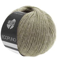 Lana Grossa Ecopuno 27 grijs groen (opruiming)
