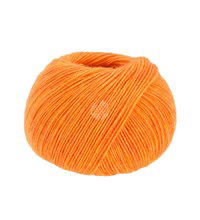 Lana Grossa Ecopuno 72 mandarijn oranje (op=op)