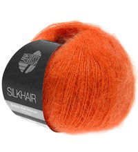 Lana Grossa Silkhair 136 donker oranje (opruiming)