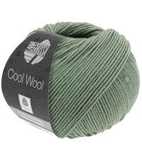 Lana Grossa Cool wool 2079 oud mint groen (opruiming)