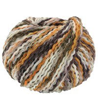 Lana Grossa Colortwist 6 wit oker aubergine groen (op=op)