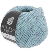 Lana Grossa Am alpaca 81 licht jeans blauw (opruiming)