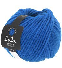 Lana Grossa Lala berlin lovely cotton 31 blauw (opruiming)