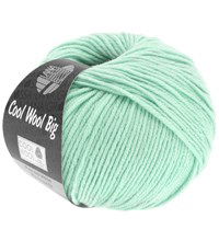 Lana Grossa Cool wool big 0978 pastel mint groen (opruiming)