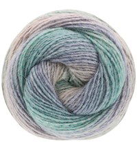 Lana Grossa Gomitolo alpaca 361 lila, grijs, rose, aqua (opruiming)