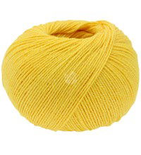 Lana Grossa Cotton wool 13 geel (opruiming)