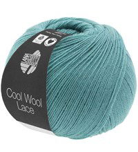 Lana Grossa Cool wool lace 5 donker mint (opruiming)