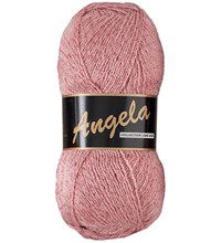 Lammy Yarns Angela lurex 940 roze (op=op)