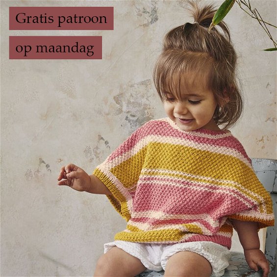 niet Justitie kleding Gratis Breipatroon Meisjes shirt - Hobbydoos.nl